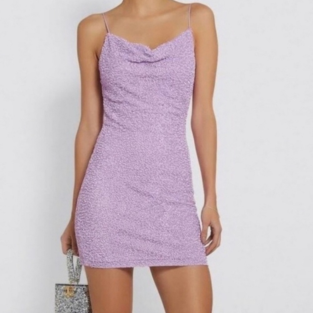 Alice + Olivia Sequin Mini Dress